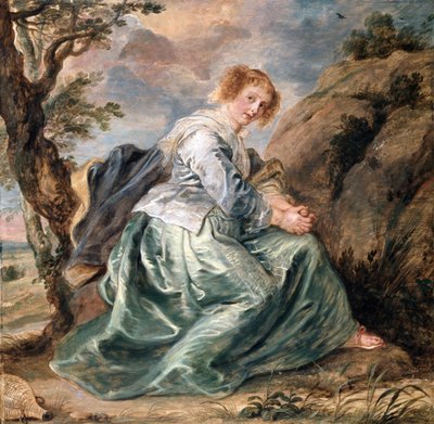 Hagar in the Desert by Peter Paul Rubens
